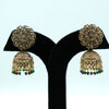 Regal Kalika Antique Kundan Jhumka Earrings
