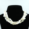 Pearl Shell Cluster Necklace