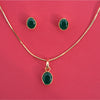 Emerald Grace Pendant Set