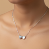 Twin Heart Whisper Pendant