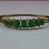 Emerald Grace Gold Bracelet