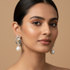 Luna Pearl Drop Earrings