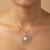 Celestial Pearl Orbit Pendant