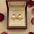 Golden Dew Elegance Earring