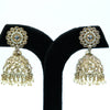 Royal Kundan Pearl Dome Jhumka Earrings