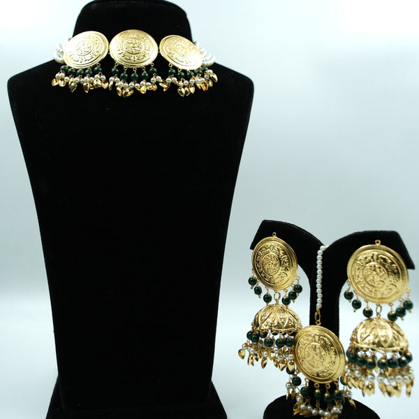 Majestic Coin Pearl Choker