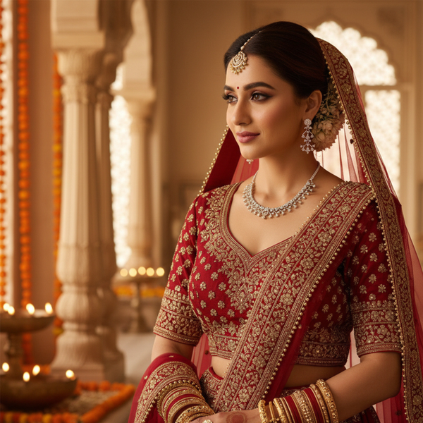 Crystal Vine Grace AD Necklace Set