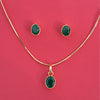 Emerald Grace Pendant Set