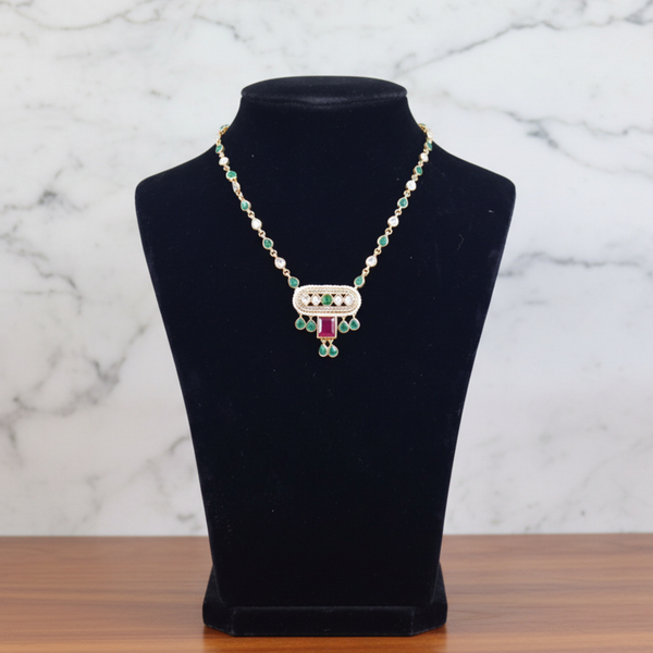 Emerald Ruby Heirloom Necklace
