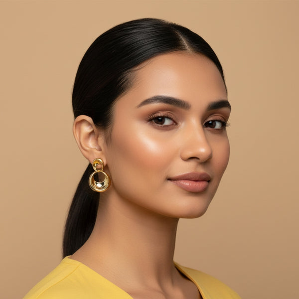 Aurora Loop Drop Earrings