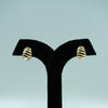 Golden Twist Elegance Studs