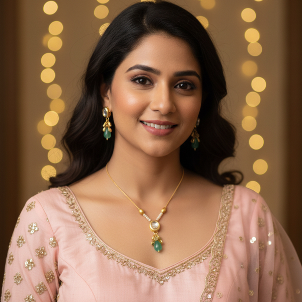 Emerald Mist Pendant Set