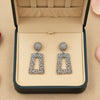 Silver Prism Dazzle Earrings