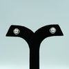 Ivory Halo Pearl Studs