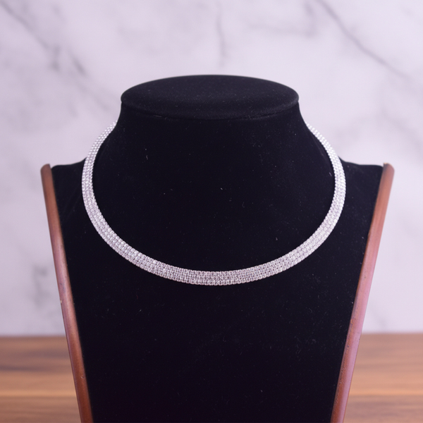 Classic Crystal Tennis Necklace