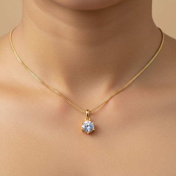 Classic Radiance Solitaire Pendant