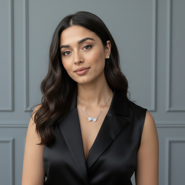 Twin Heart Whisper Pendant