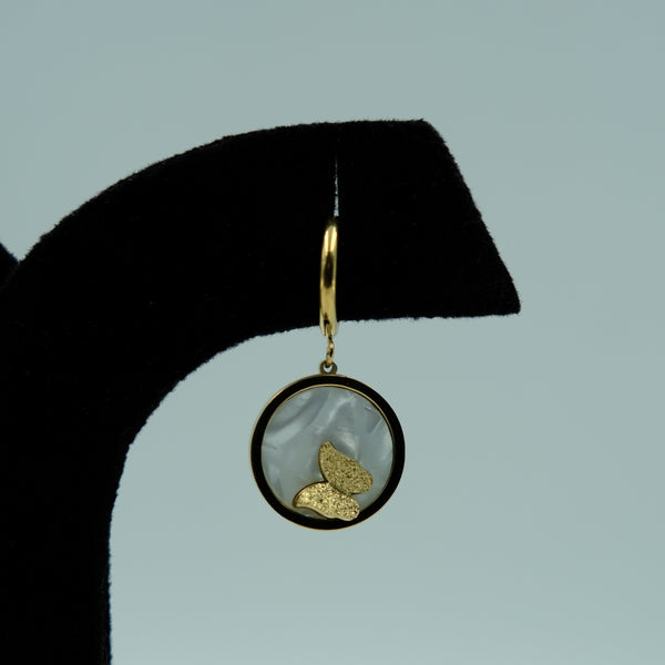 PearlMist Charm Earring