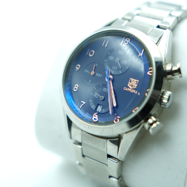 Blue Radiance Chrono Steel