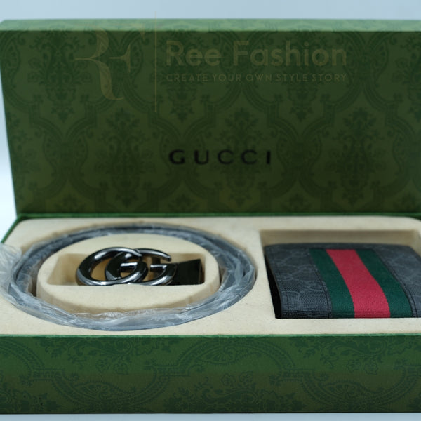 Elite Signature Belt & Wallet Gift Set