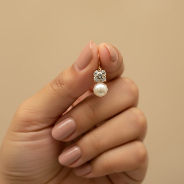 Pearl Lumière Drop Earrings