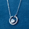 Eternal Heart Loop Pendant