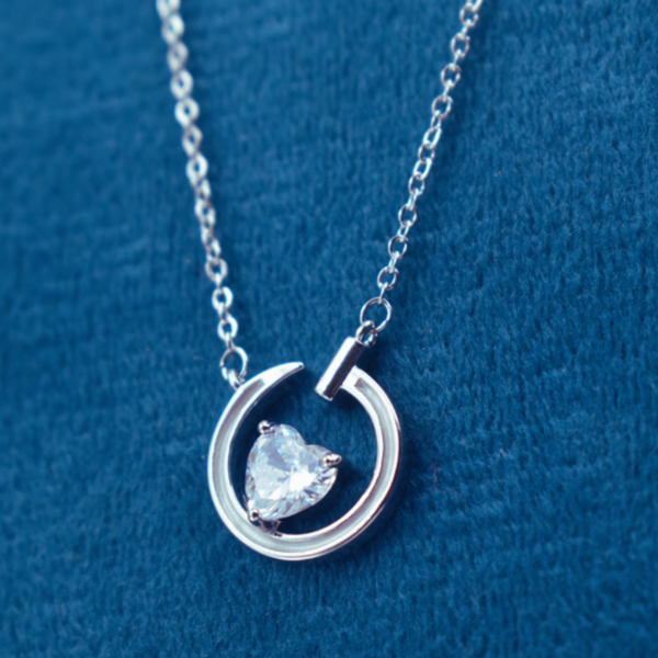 Eternal Heart Loop Pendant