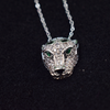 Emerald Gaze Panther Pendant