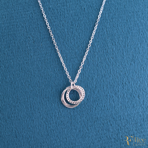 Eternal Duo Circle Pendant