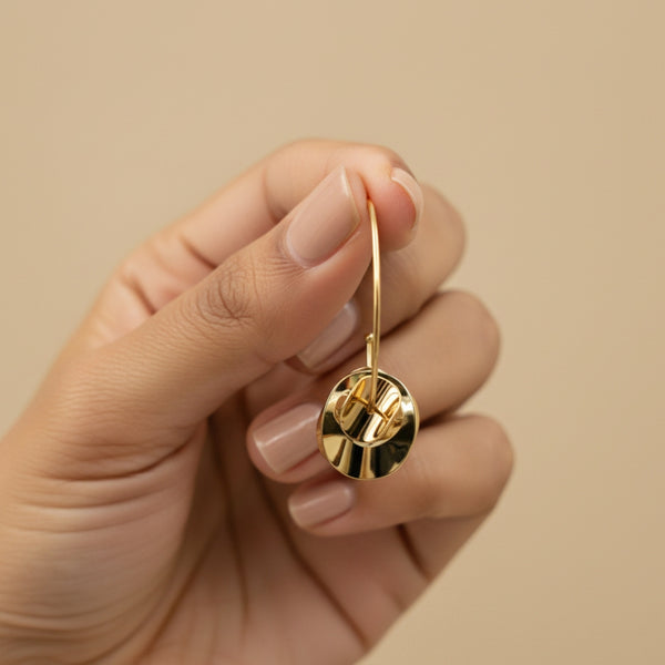 Aurelia Twist Hoop Earrings