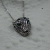 Emerald Gaze Panther Pendant