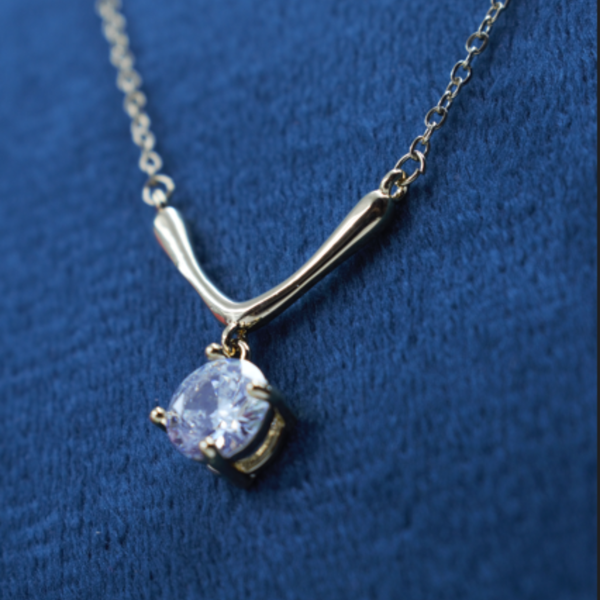 Golden Solace Drop Pendant