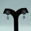 Regal Pearl Halo Earrings