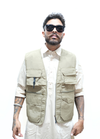 Tactical Multi-Pocket Desert Utility Vest