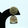 Regal Kalika Antique Kundan Jhumka Earrings
