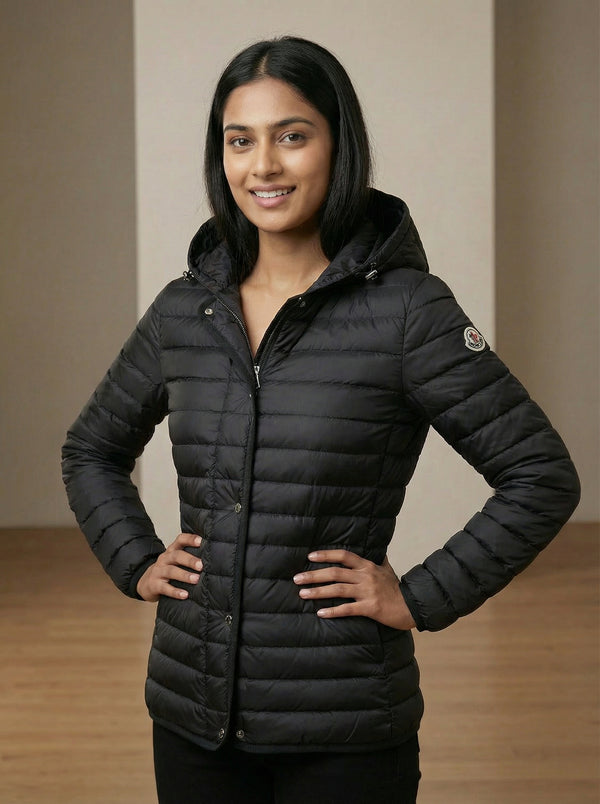 Classic Black Winter Puffer Jacket