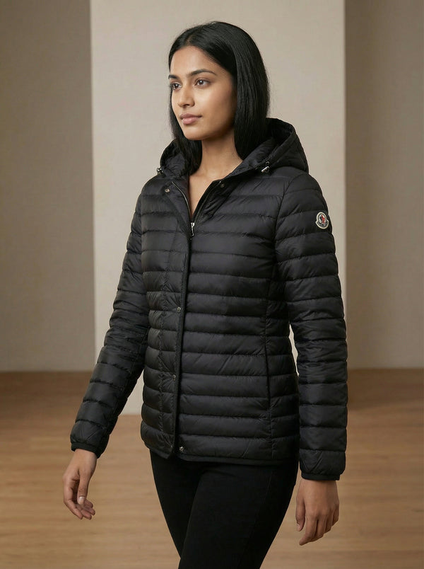 Classic Black Winter Puffer Jacket