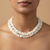 Pearl Shell Cluster Necklace